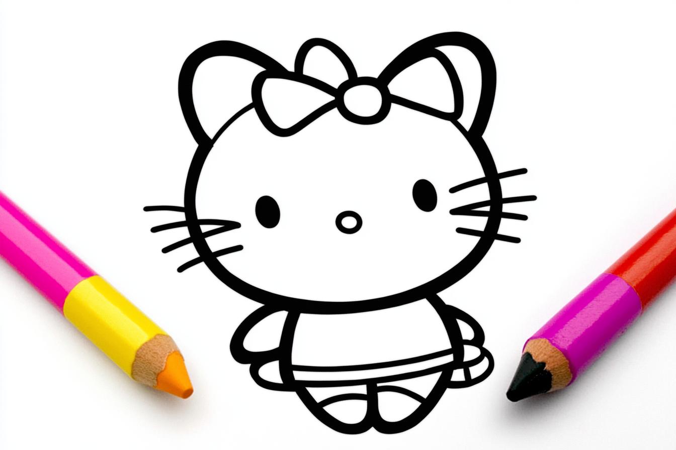 Kolorowanki Hello Kitty : Kreatywność i zabawa dla każdego