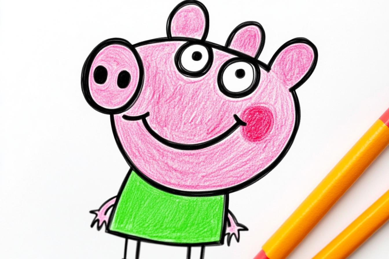 Kolorowanki Peppa Pig : Kreatywna zabawa dla dzieci