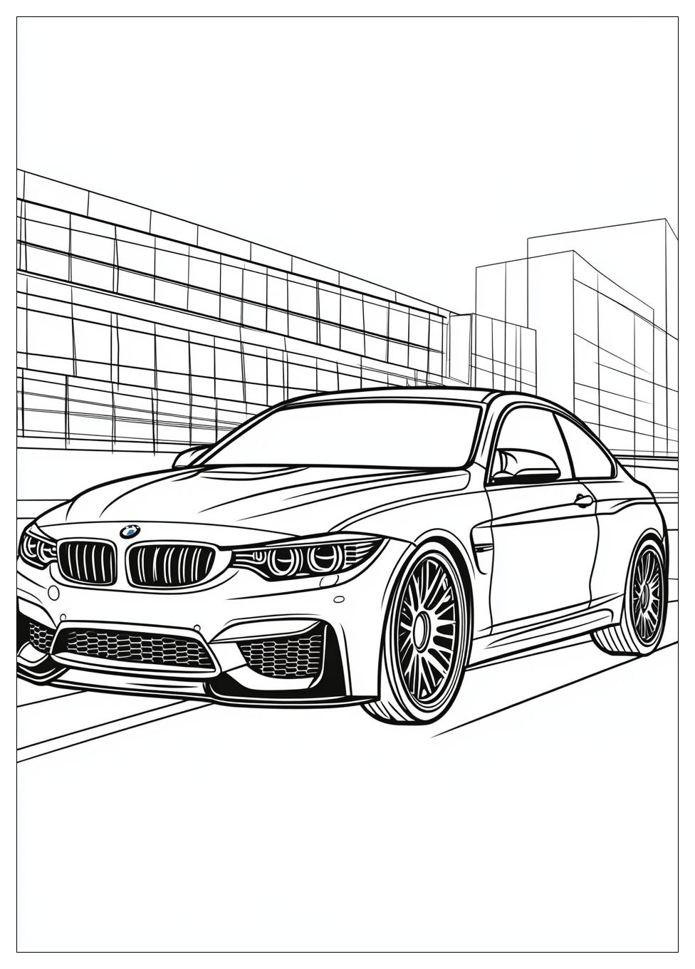 Kolorowanki Do Druku Bmw 4