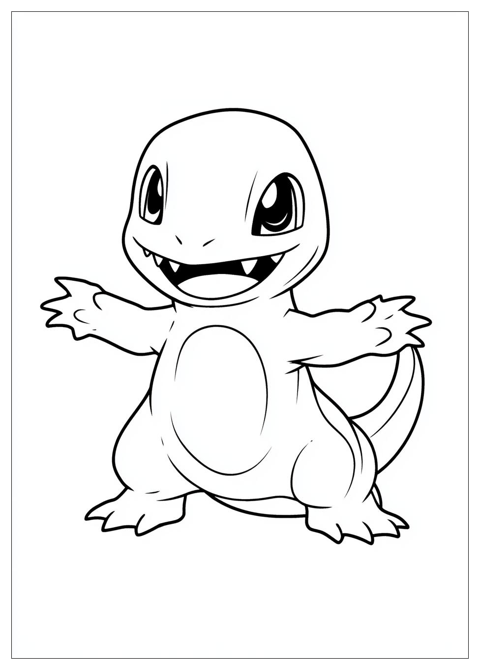 Kolorowanki Do Druku Charmander 10