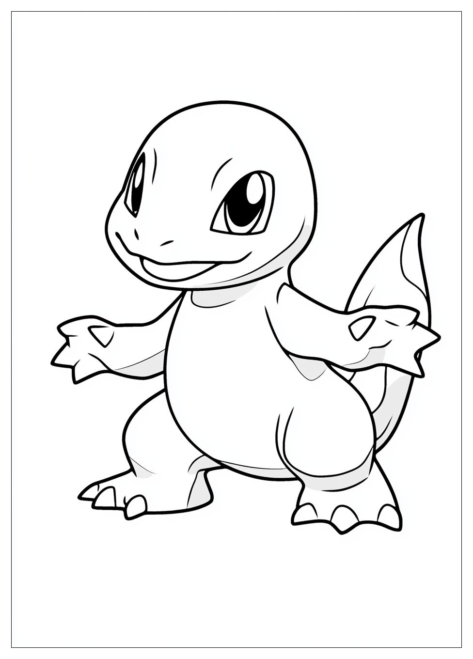 Kolorowanki Do Druku Charmander 12