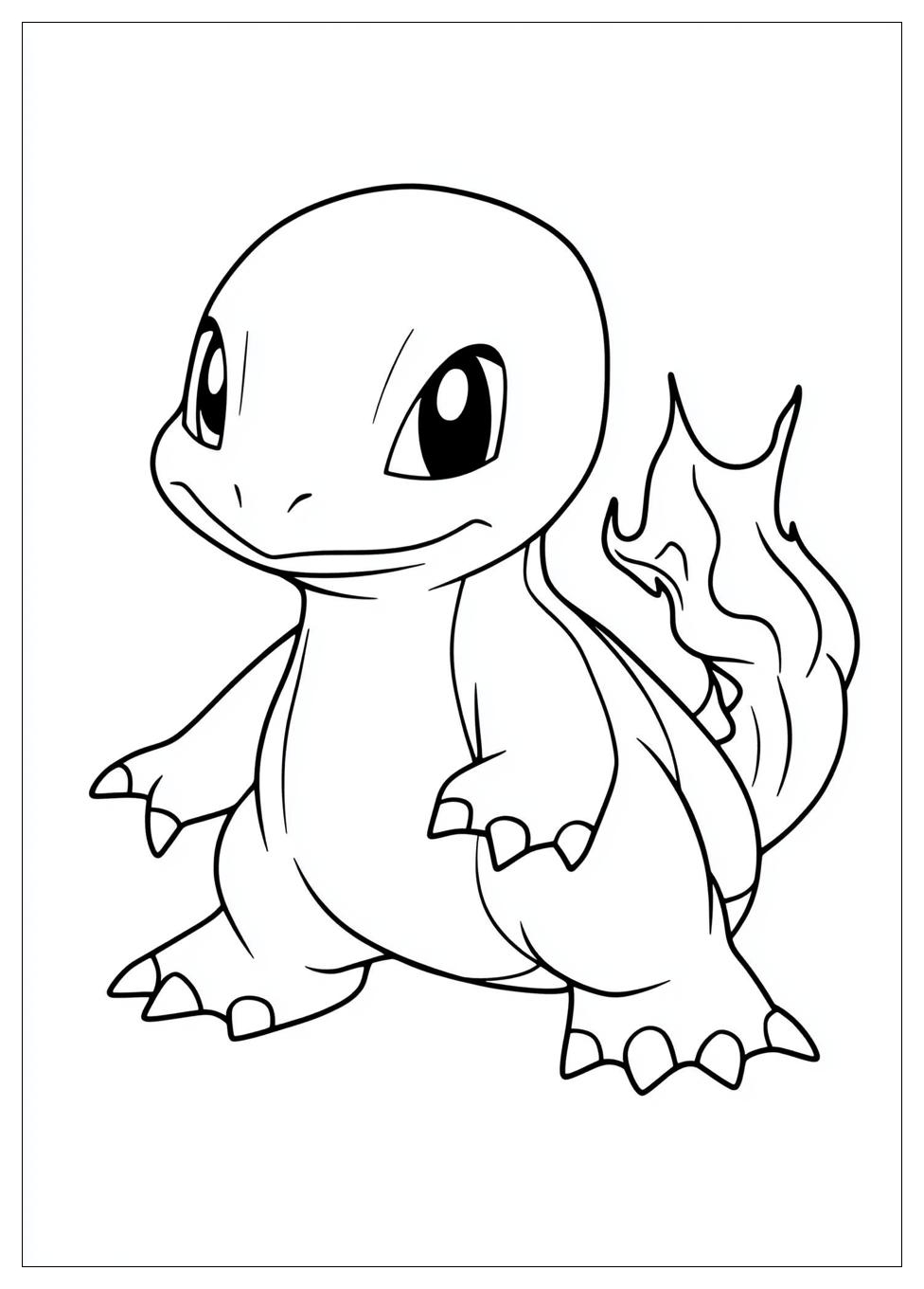 Kolorowanki Do Druku Charmander 8