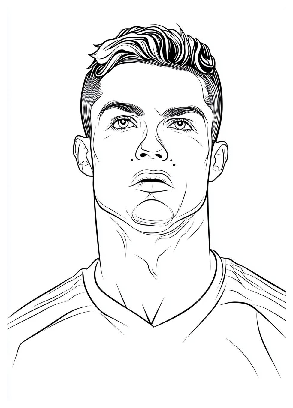 Kolorowanki Do Druku Cristiano Ronaldo 10