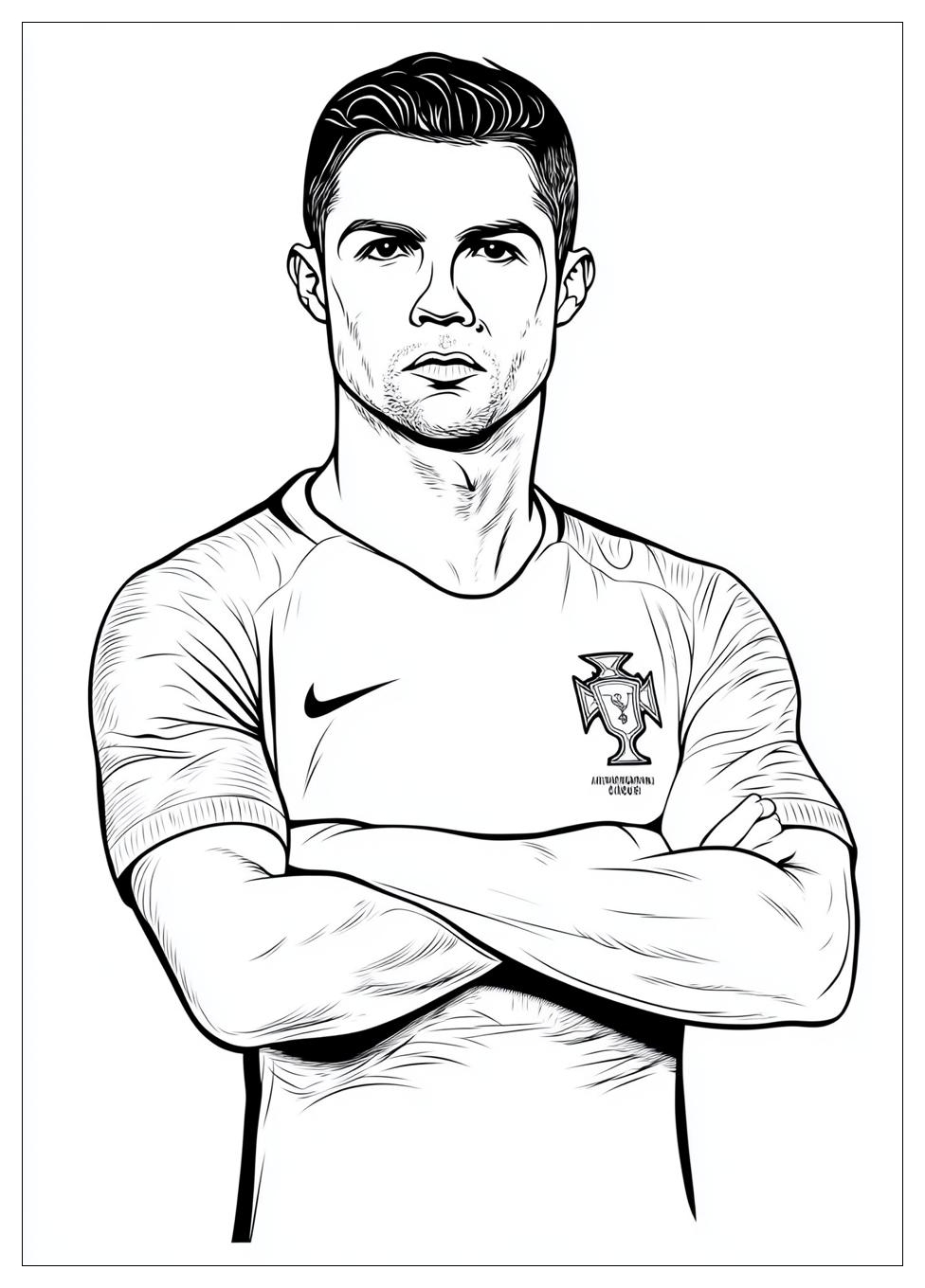 Kolorowanki Do Druku Cristiano Ronaldo 18