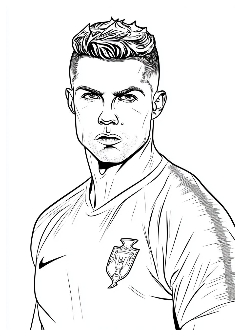 Kolorowanki Do Druku Cristiano Ronaldo 23