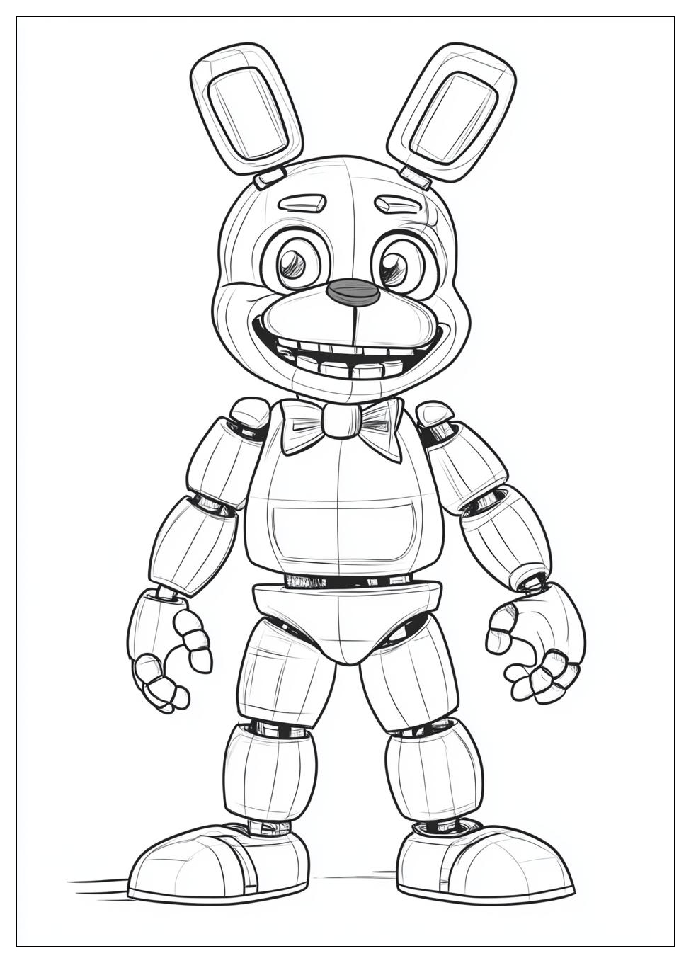 Kolorowanki Do Druku Fnaf 1