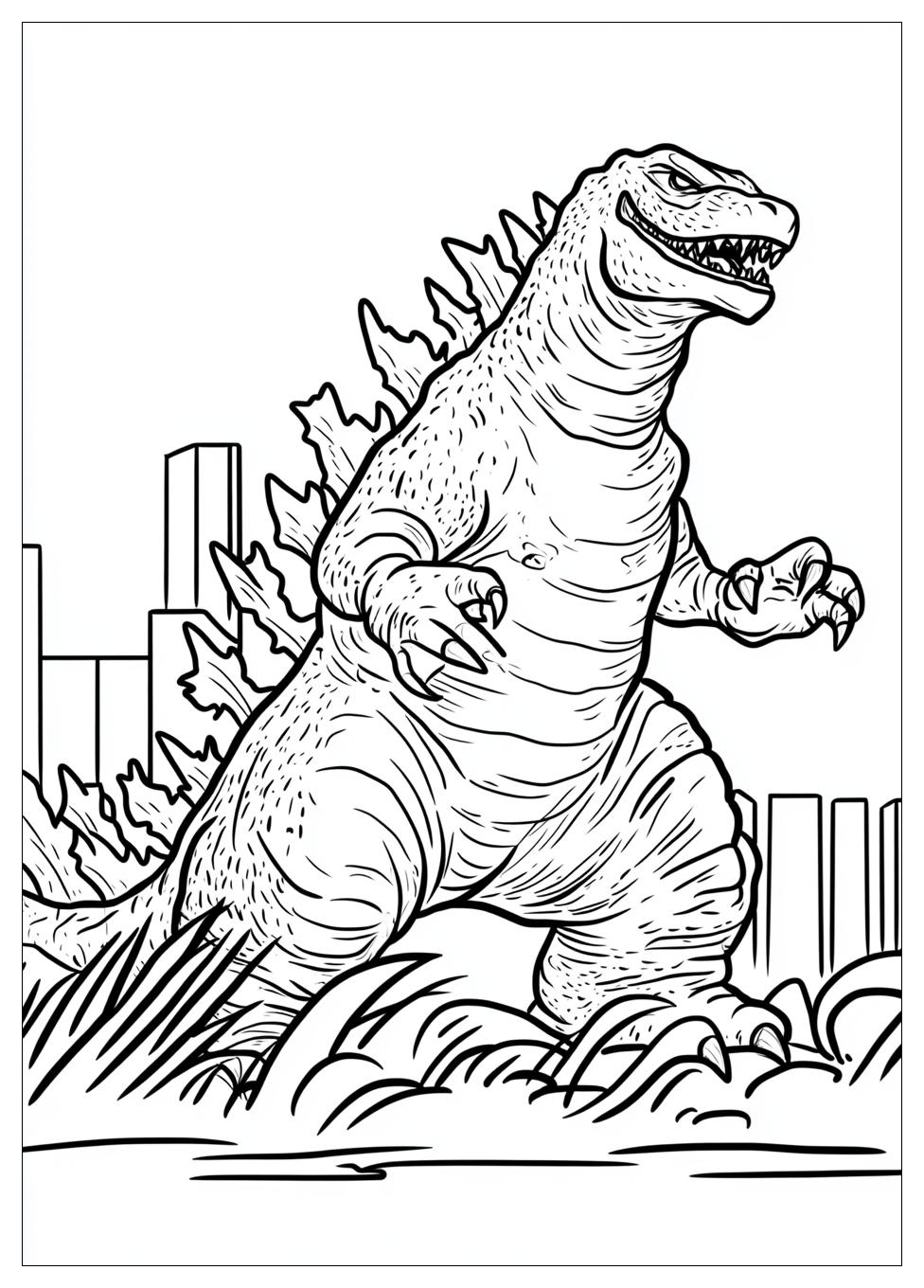 Kolorowanki Do Druku Godzilla 9