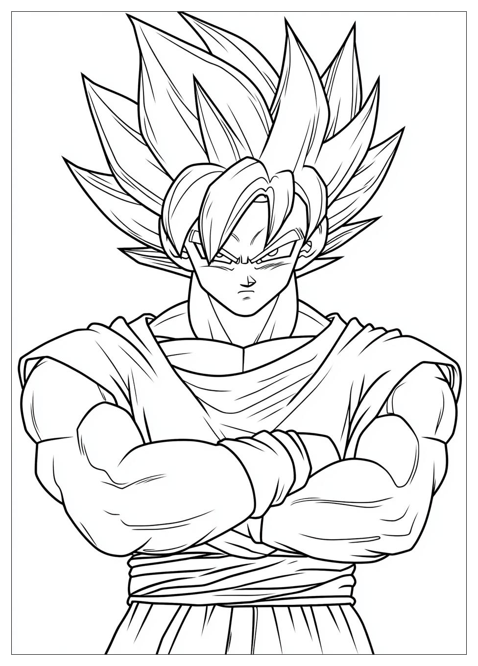 Kolorowanki Do Druku Goku 3