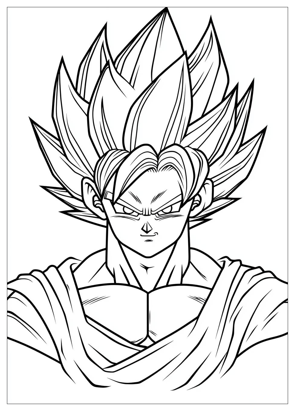 Kolorowanki Do Druku Goku 6