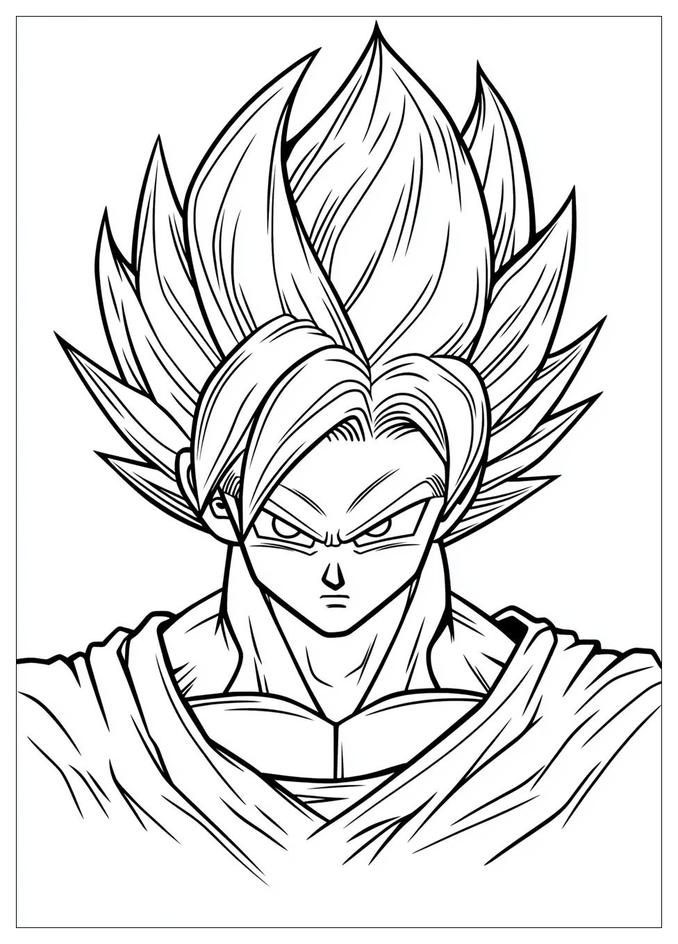 Kolorowanki Do Druku Goku 8