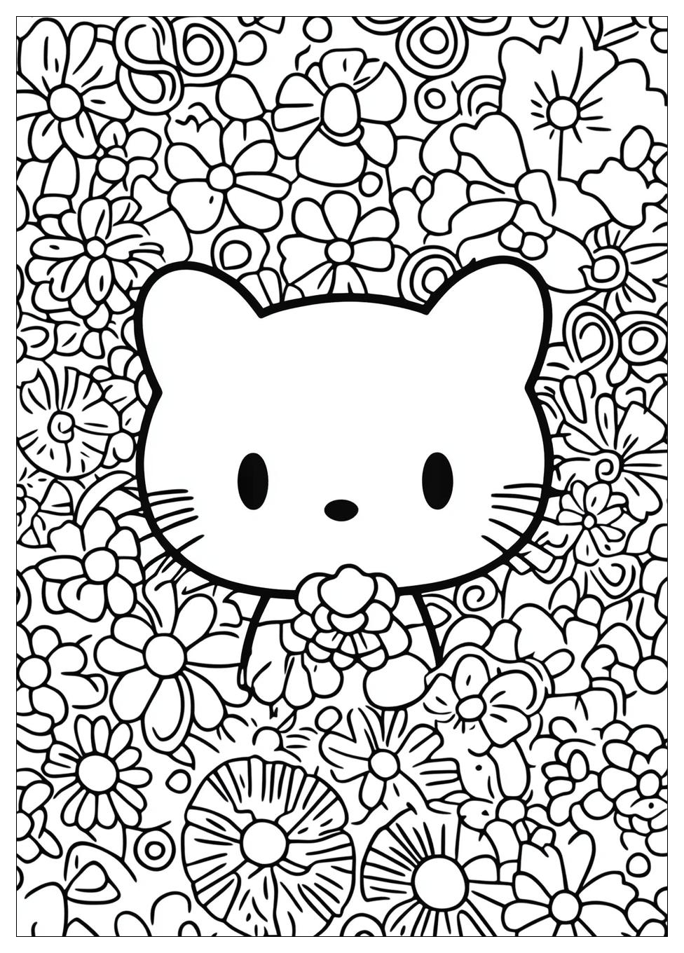 Kolorowanki Do Druku Hello Kitty 1