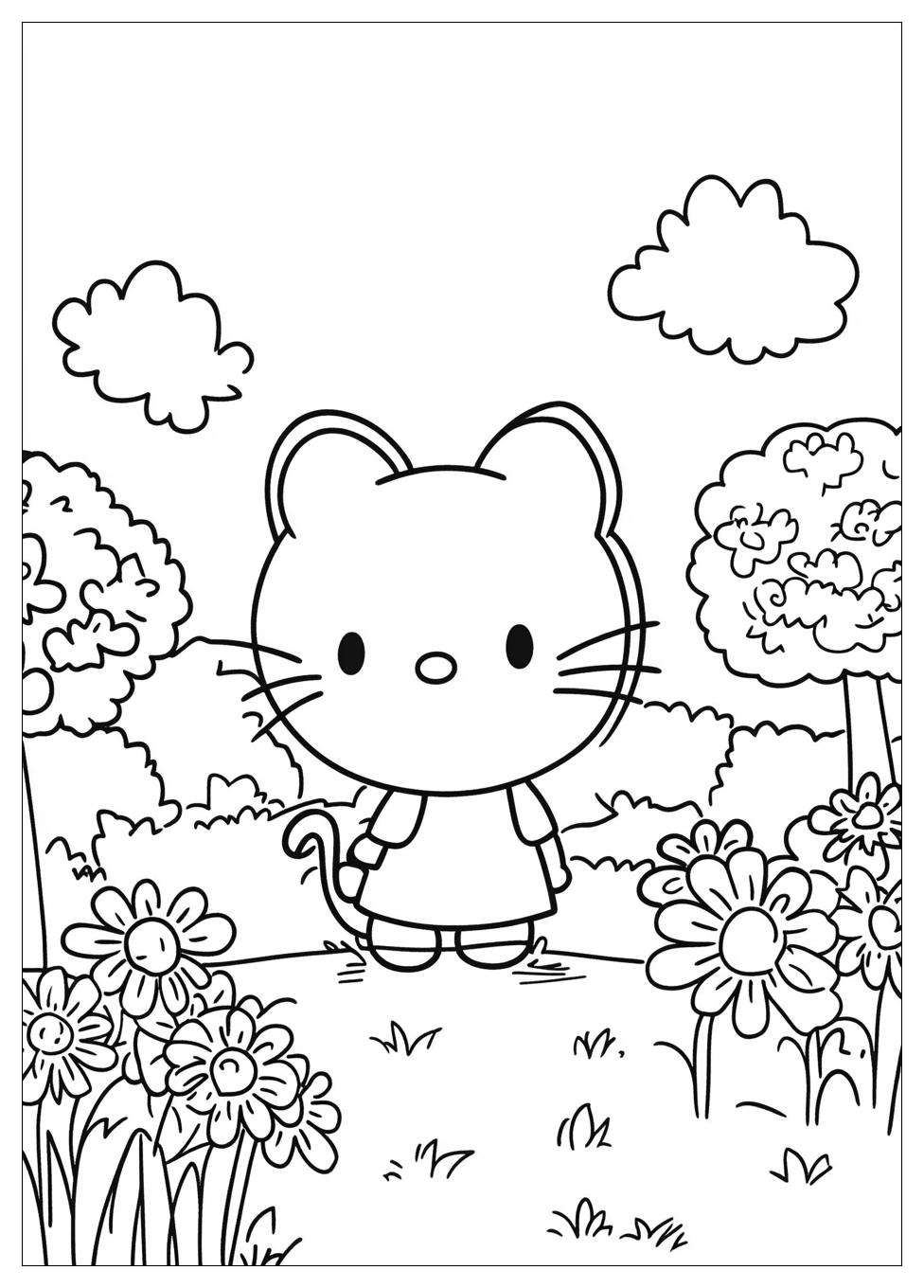 Kolorowanki Do Druku Hello Kitty 2