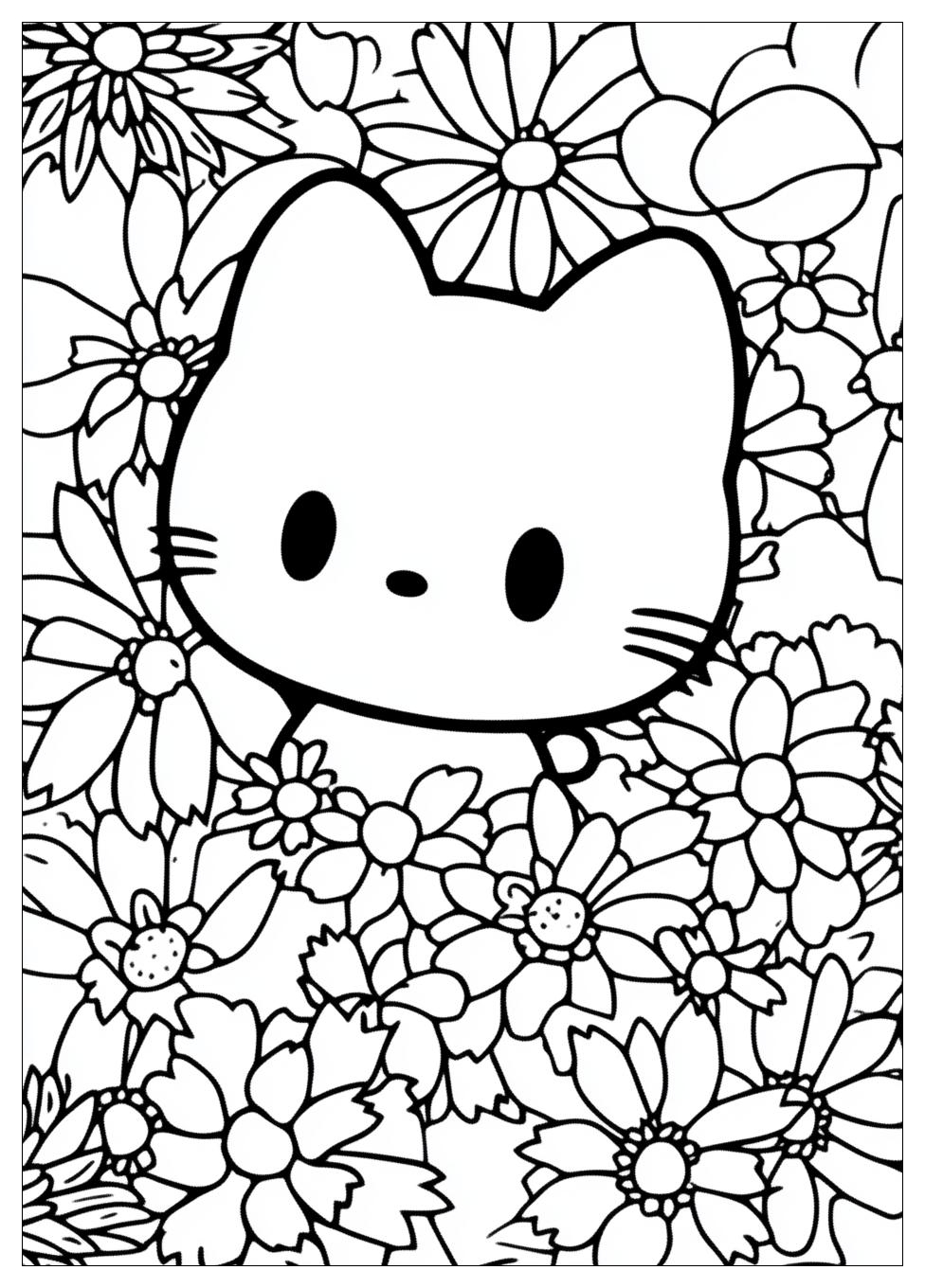 Kolorowanki Do Druku Hello Kitty 4