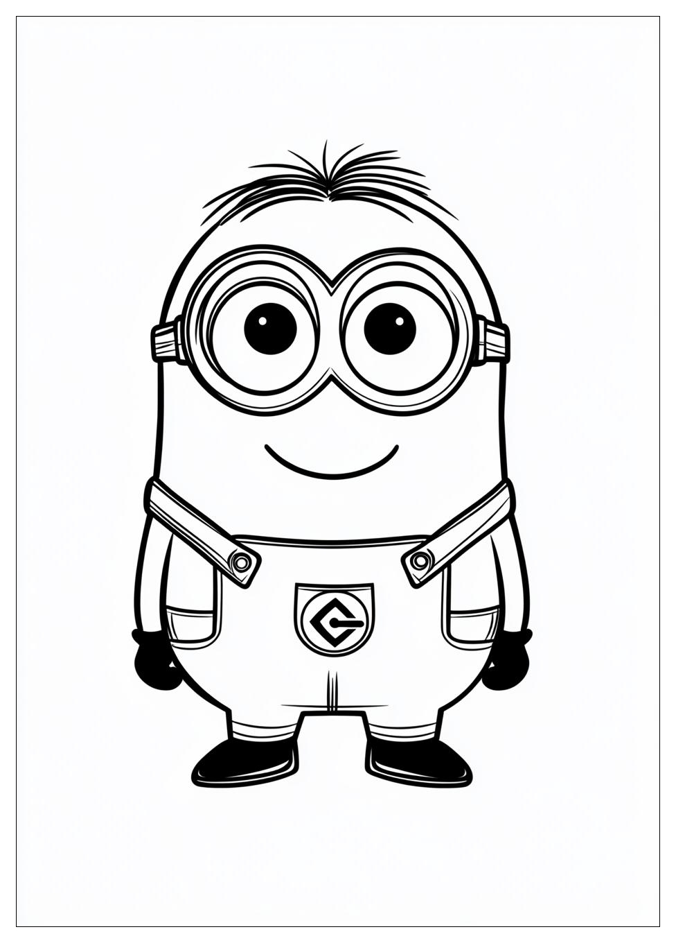 Kolorowanki Do Druku Minionki 12