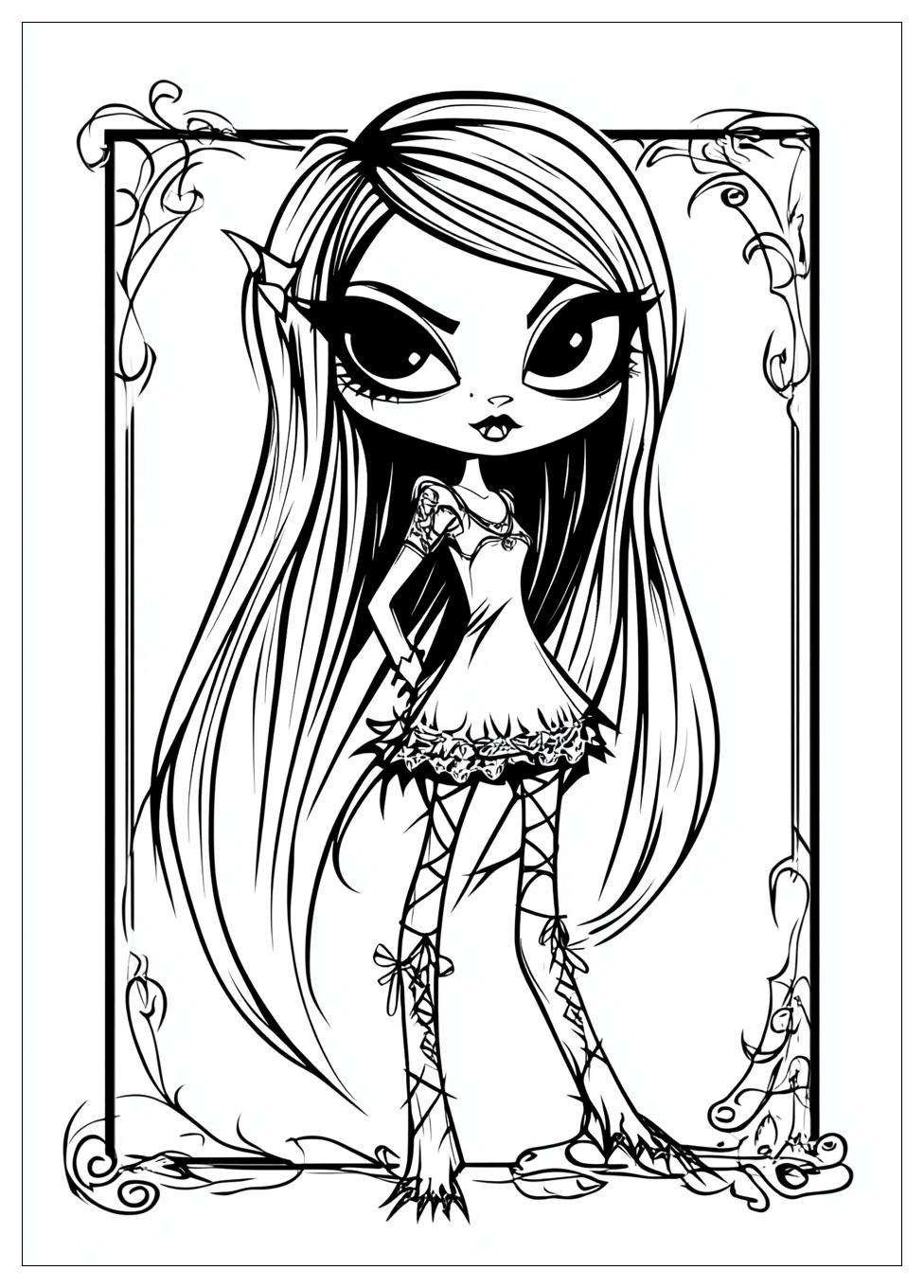 Kolorowanki Do Druku Monster High 12