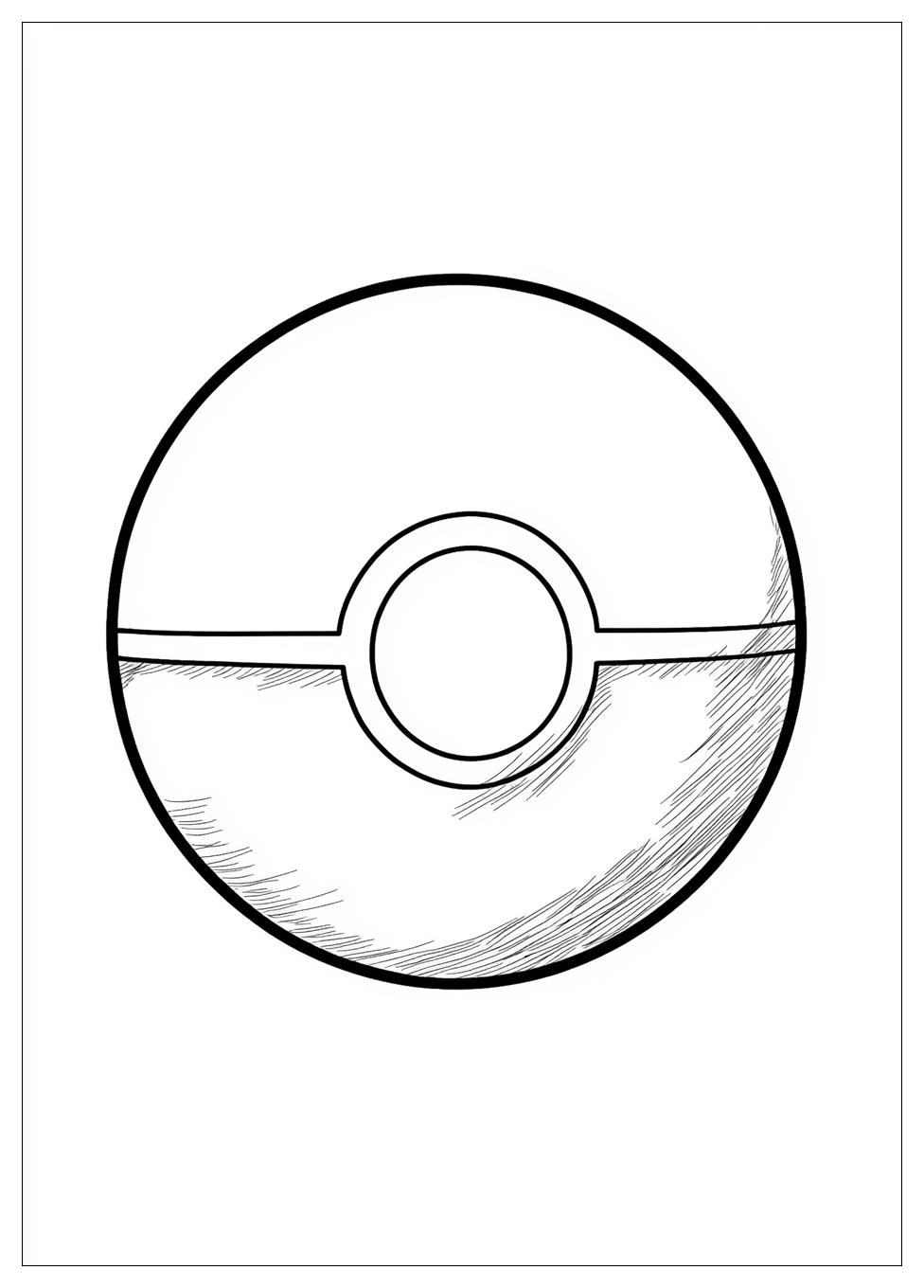 Kolorowanki Do Druku Pokeball 12