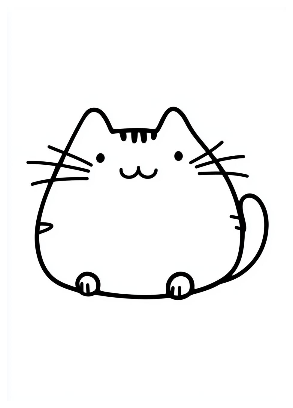 Kolorowanki Do Druku Pusheen 10