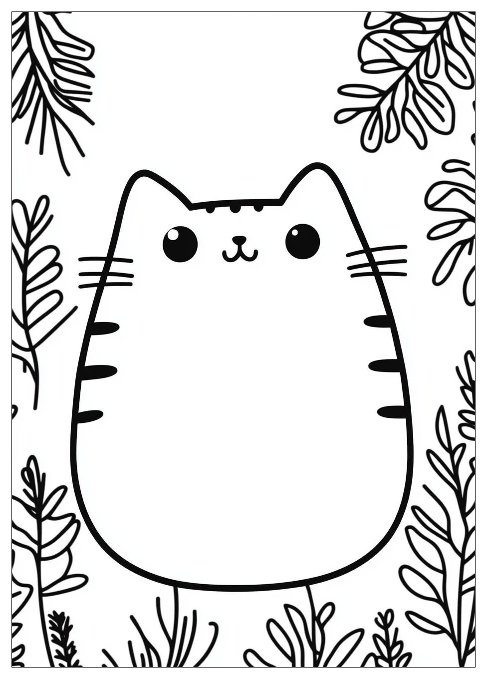 Kolorowanki Do Druku Pusheen 12