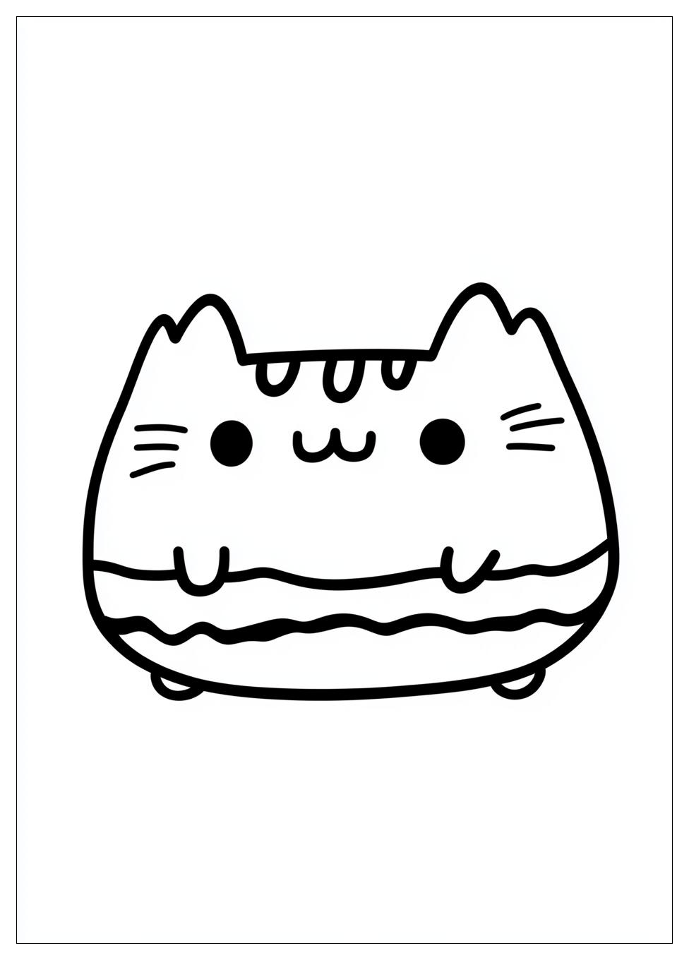 Kolorowanki Do Druku Pusheen 18