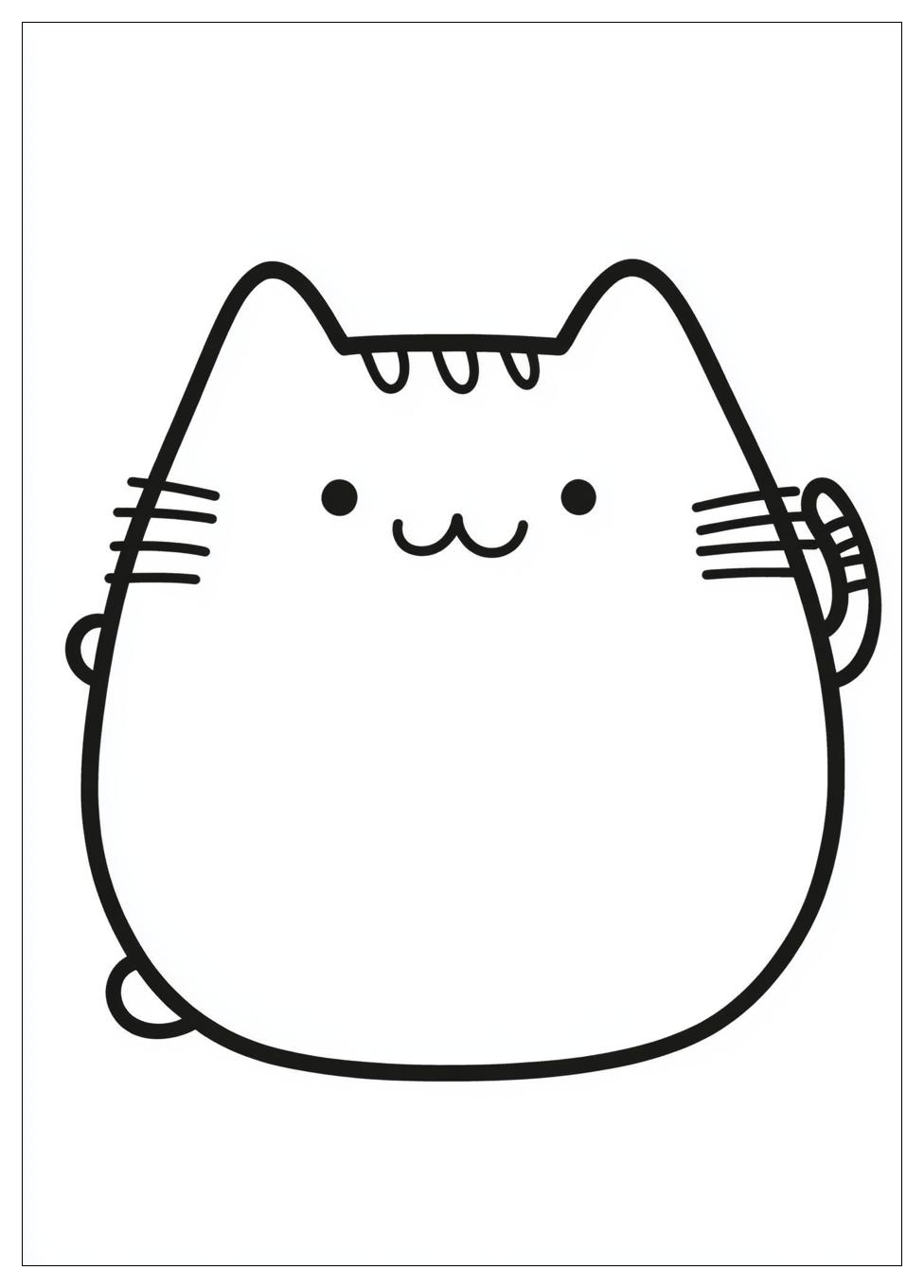 Kolorowanki Do Druku Pusheen 7