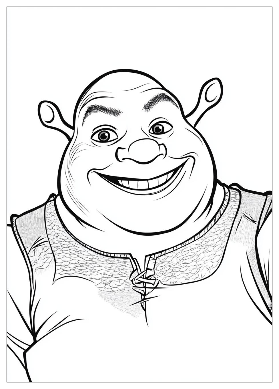 Kolorowanki Do Druku Shrek 16