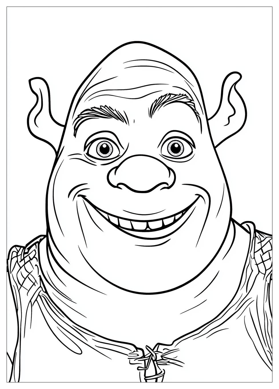 Kolorowanki Do Druku Shrek 18