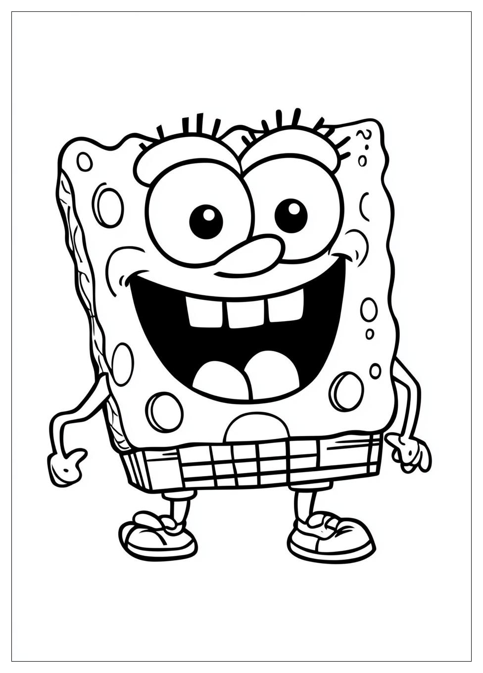 Kolorowanki Do Druku Spongebob 12