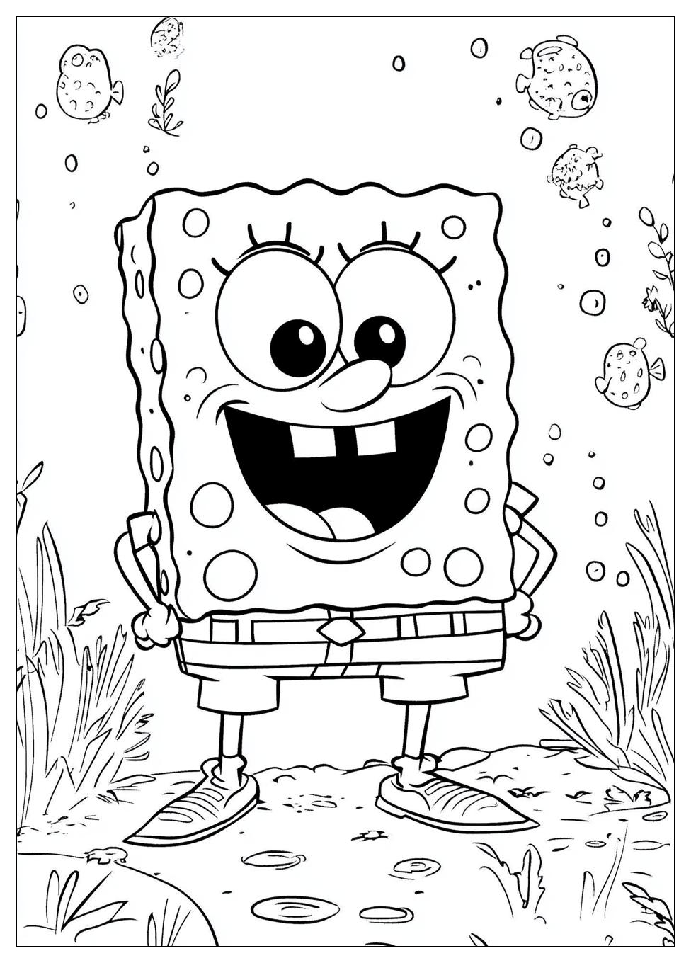 Kolorowanki Do Druku Spongebob 15