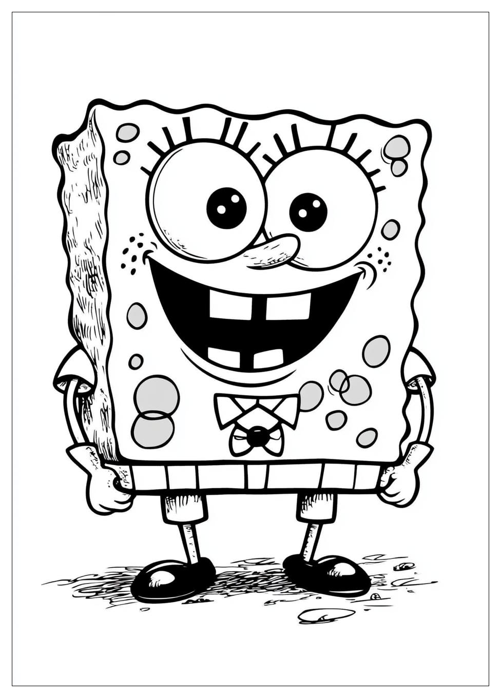 Kolorowanki Do Druku Spongebob 16