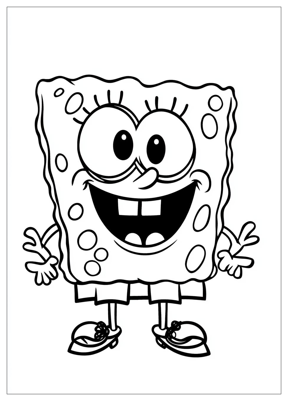 Kolorowanki Do Druku Spongebob 19