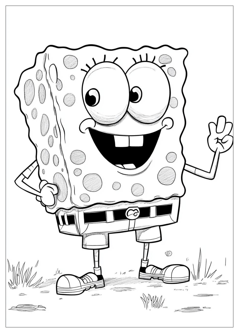 Kolorowanki Do Druku Spongebob 22