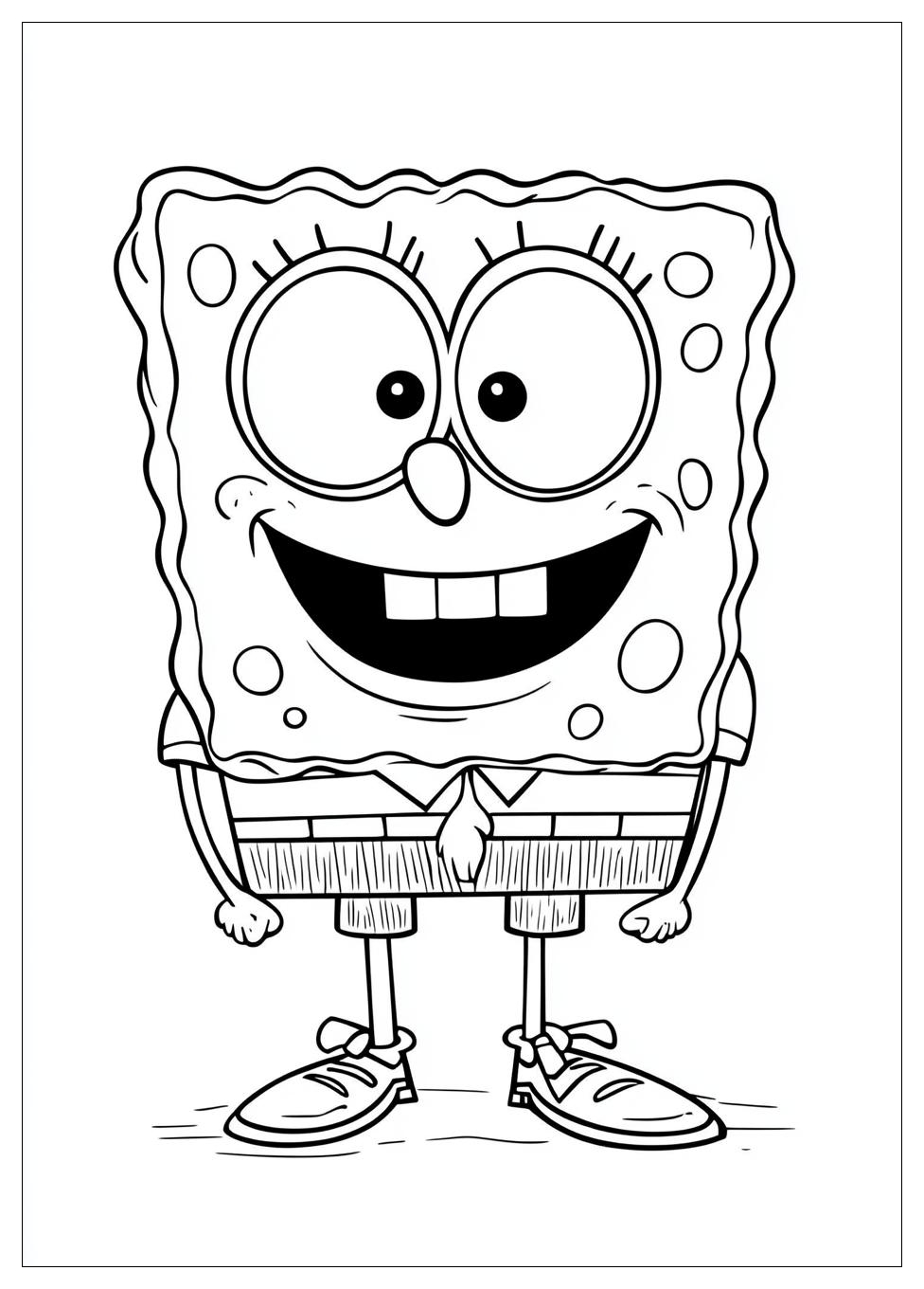 Kolorowanki Do Druku Spongebob 24