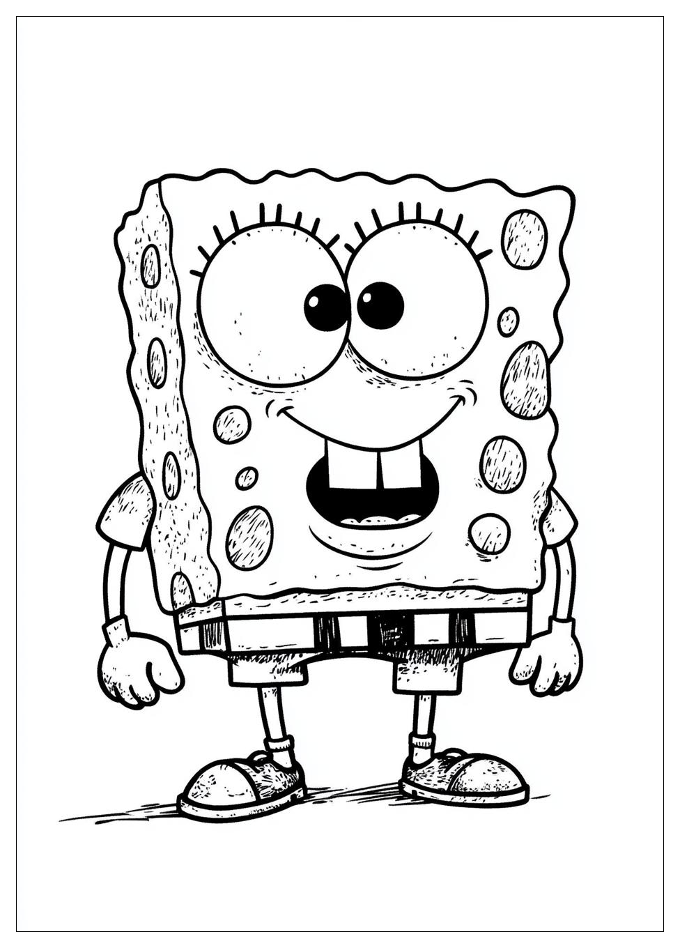 Kolorowanki Do Druku Spongebob 3