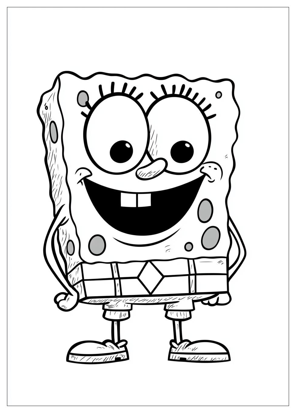 Kolorowanki Do Druku Spongebob 4