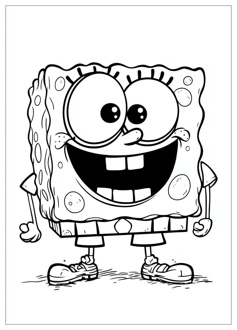 Kolorowanki Do Druku Spongebob 5