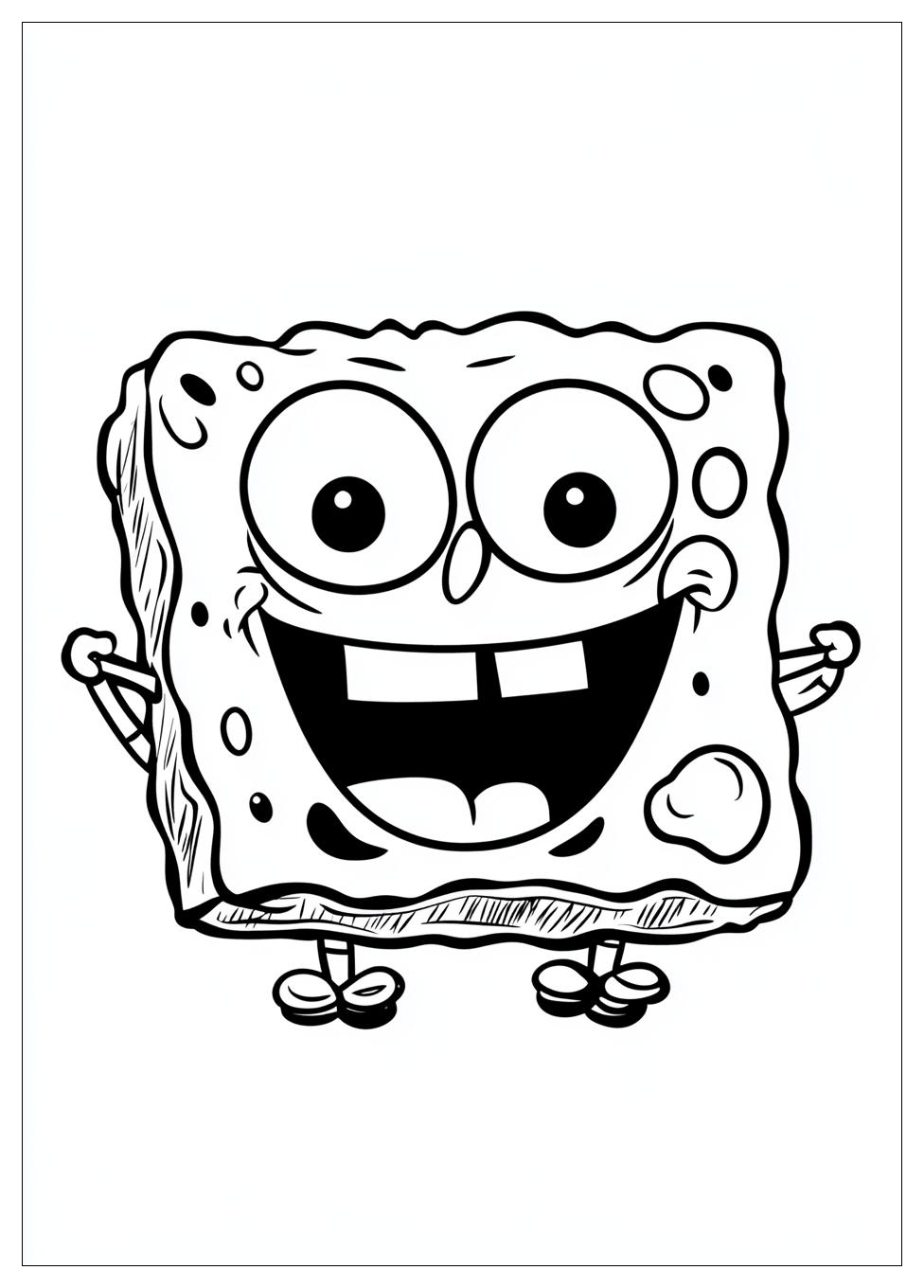 Kolorowanki Do Druku Spongebob 7