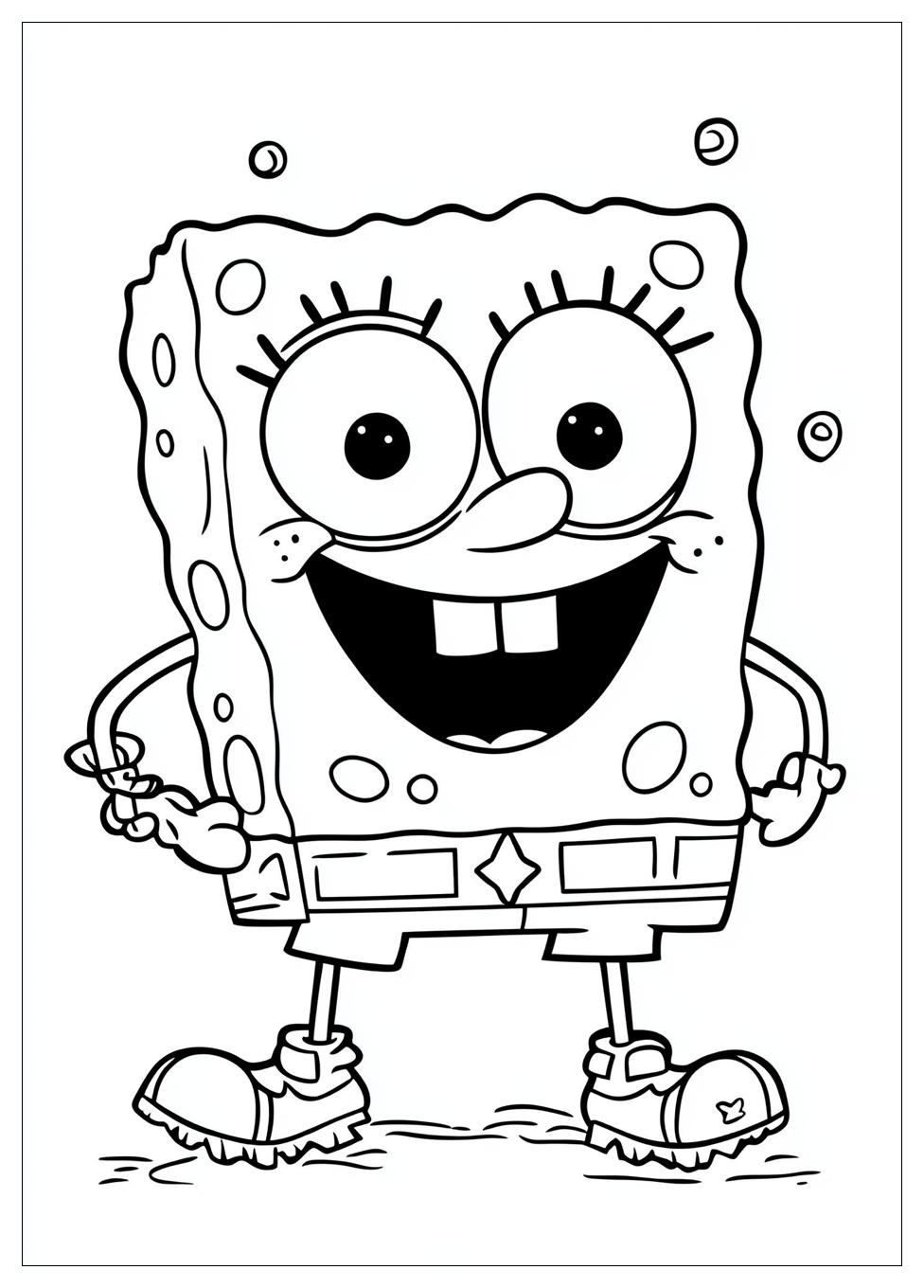 Kolorowanki Do Druku Spongebob 8